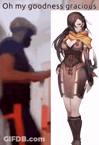 Woman Saying Oh My Goodness Gracious GIF