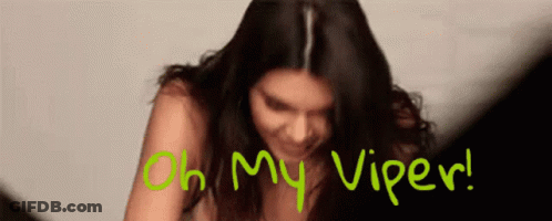 Woman Saying Oh My Viper GIF