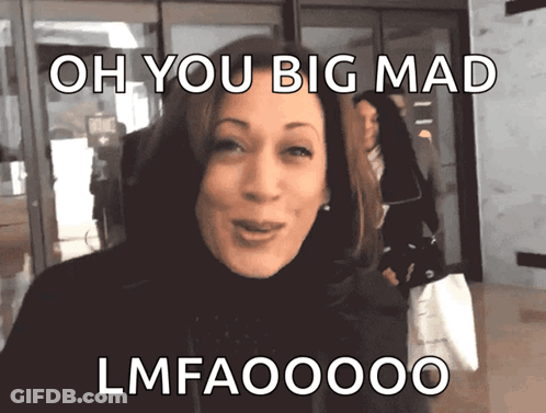 Woman Saying Oh You Big Mad GIF