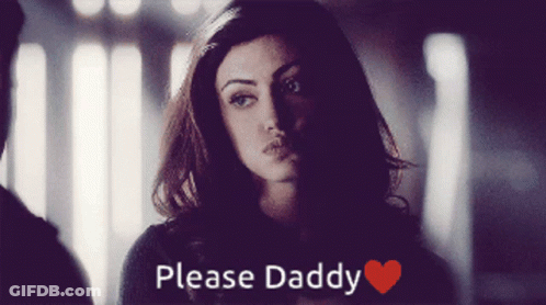 Woman Saying Please Daddy GIF