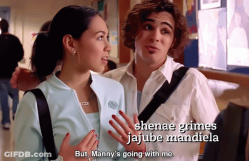 Woman Saying Shenae Grimes GIF