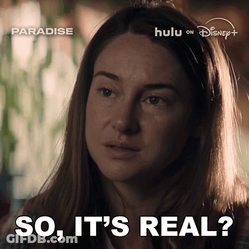 Woman Saying So It's Real GIF