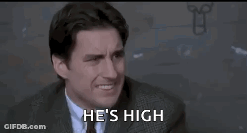Woman Saying Still Pretty Stoned GIF