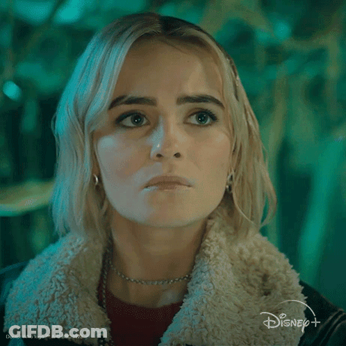 Woman Saying Tell Me What It Is Disney Plus GIF