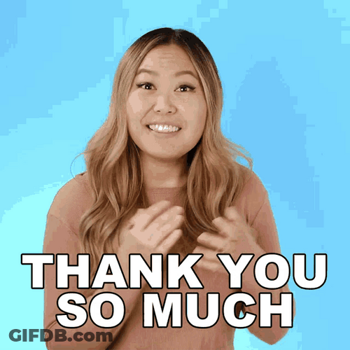 Woman Saying Thank You GIF