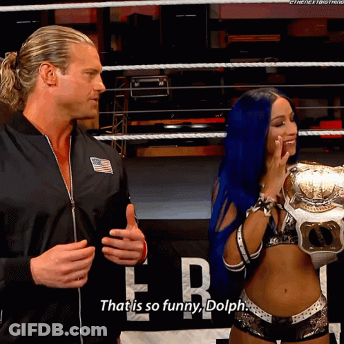 Woman Saying That Is So Funny Dolph GIF