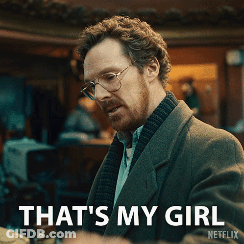 Woman Saying That's My Girl Looking At Phone GIF