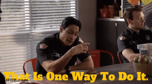 Woman Saying That's One Tip In White Shirt GIF