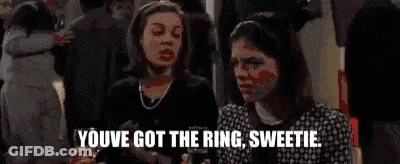 Woman Saying That's The Word On The Street GIF