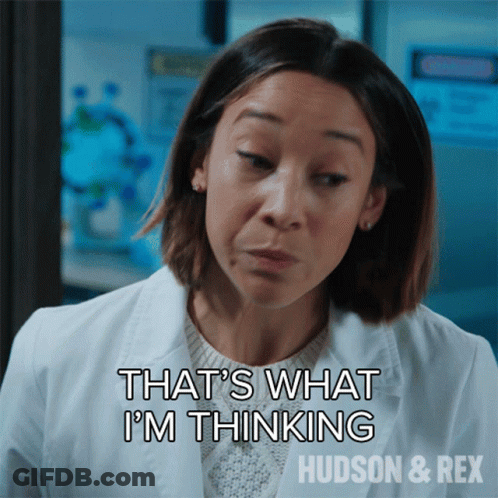 Woman Saying That's What I'm Thinking GIF