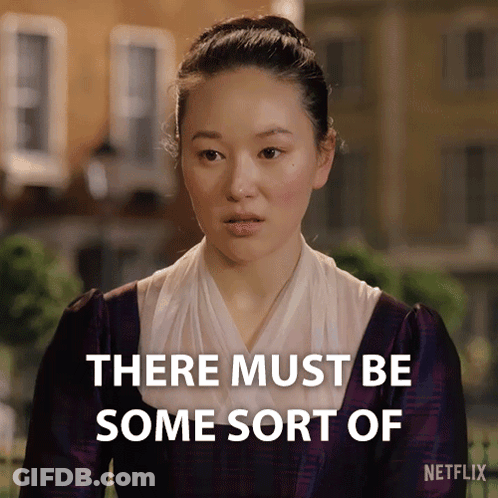 Woman Saying There Must Be Some Sort Of GIF