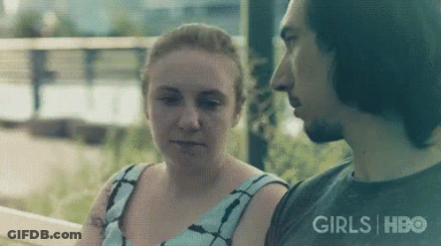 Woman Saying Voice Of My Generation At Table GIF