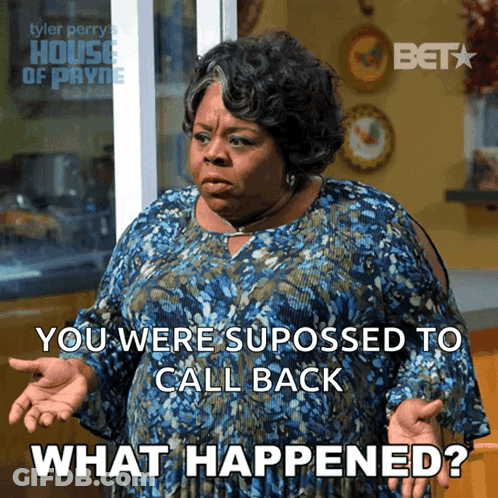 Woman Saying What Happened GIF