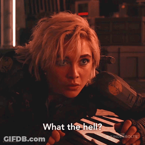 Woman Saying What The Hell GIF