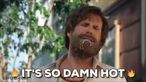 Woman Saying Why Is It So Hot In Here GIF