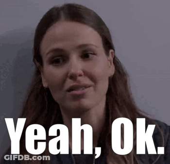 Woman Saying Yeah Ok GIF