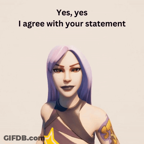 Woman Saying Yes Yes I Agree GIF