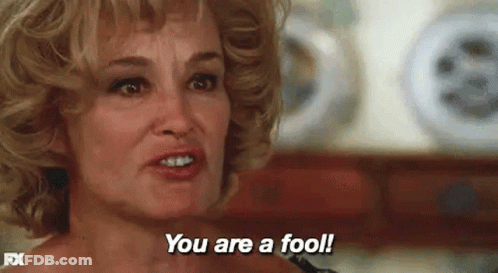 Woman Saying You Are A Fool To Another Woman GIF