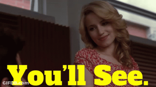 Woman Saying You'll See GIF