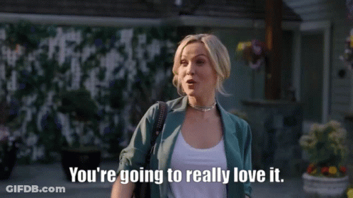 Woman Saying You're Going To Really Love It GIF