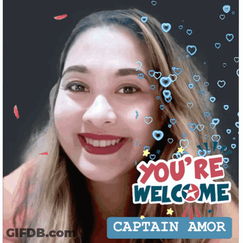 Woman Saying You Re Welcome GIF