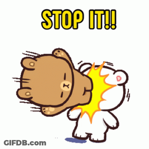 Woman Saying You Will Knock It Off And I Mean Right Now GIF