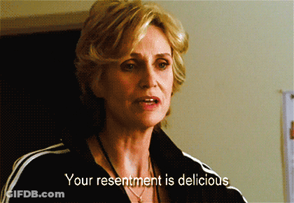 Woman Saying Your Resentment Is Delicious GIF