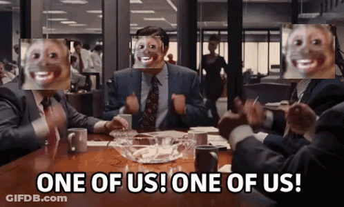 Woman Saying Youre Looking At One Of Us GIF