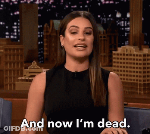 Woman Says And Now I'm Dead City Skyline GIF