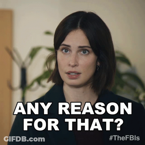 Woman Says Any Reason For That GIF