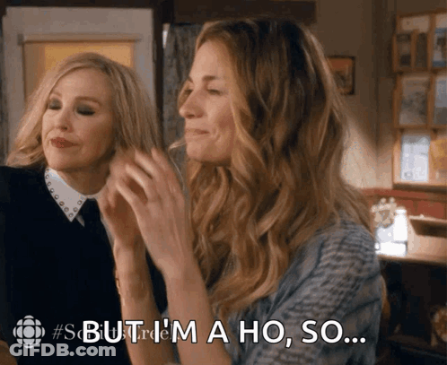 Woman Says But I'm A Ho So While Another Looks On GIF