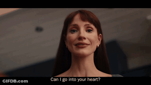 Woman Says Can I Go Into Your Heart GIF