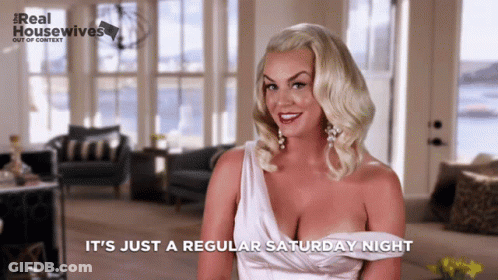 Woman Says Dinner Table Of Horrors On Real Housewives GIF