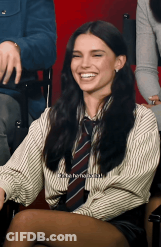 Woman Says Drum Roll Please GIF