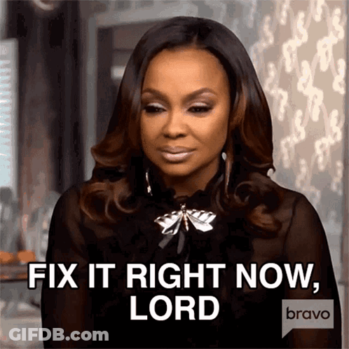 Woman Says Fix It Right Now Lord GIF