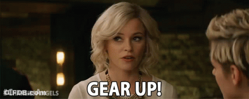 Woman Says Gear Up In Charlie's Angels GIF