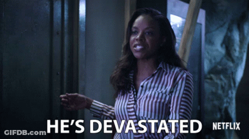 Woman Says He's Devastated On Netflix GIF