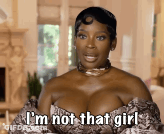 Woman Says I Did Not Cause The Mess Real Housewives Out Of Context GIF