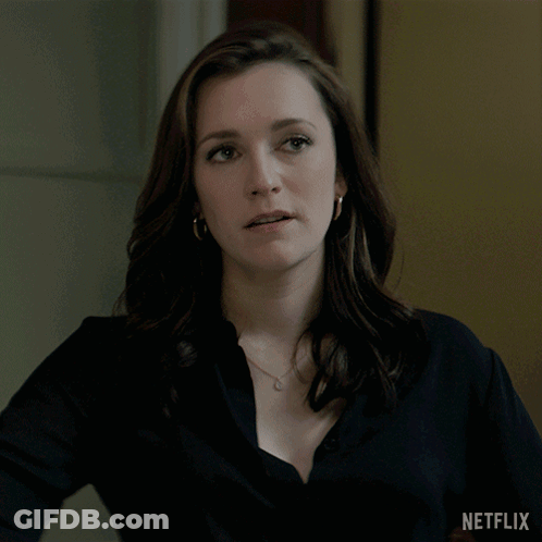 Woman Says I Don't Want That Netflix Ad GIF