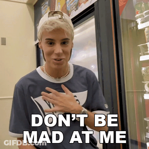Woman Says I Know You're Mad In Purple GIF