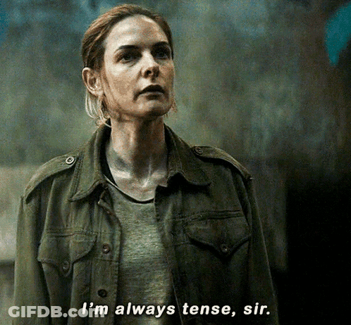 Woman Says I'm Always Tense Sir GIF