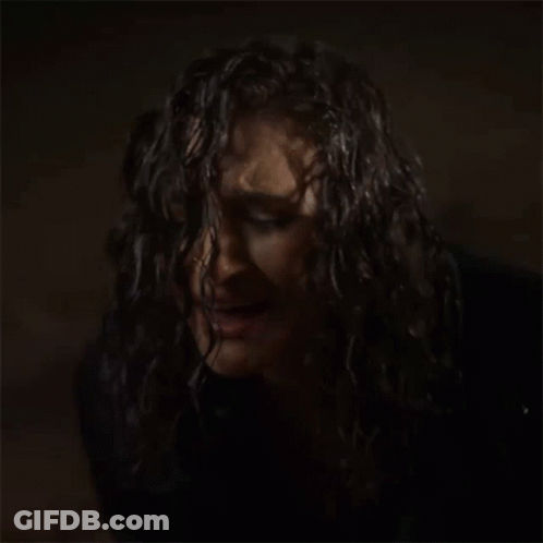 Woman Says I'm Devastated GIF