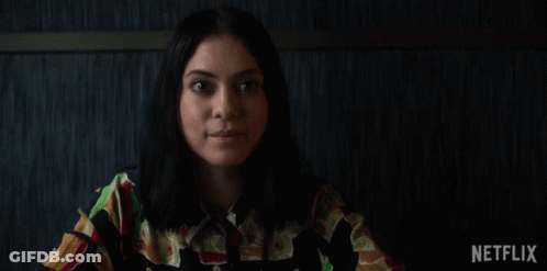 Woman Says I'm Directing In Front Of Netflix Ad GIF