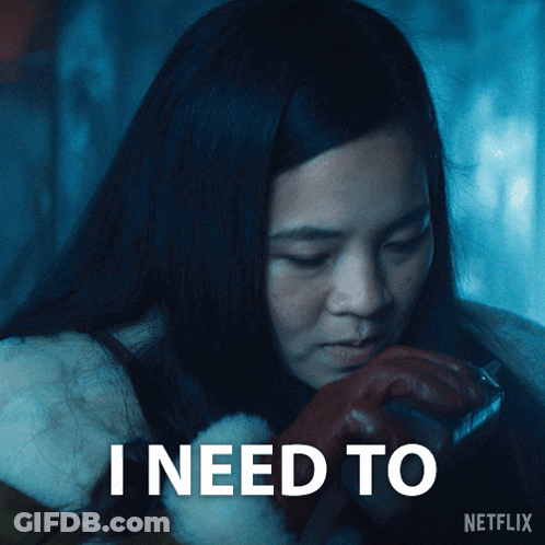 Woman Says I Need To On Netflix Advertisement GIF