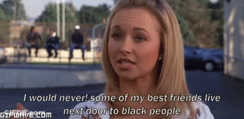 Woman Says I Would Never Best Friends Live Next Door To Black People GIF