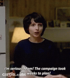 Woman Says Im Serious Mom The Campaign Took Two Weeks To Plan GIF