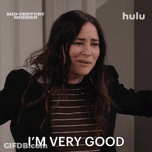 Woman Says Im Very Good GIF