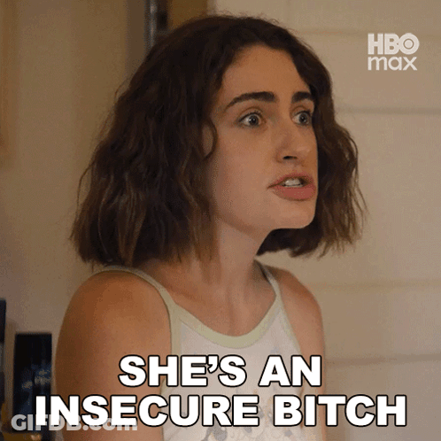 Woman Says Insecure Bitch In HBO Max Ad GIF