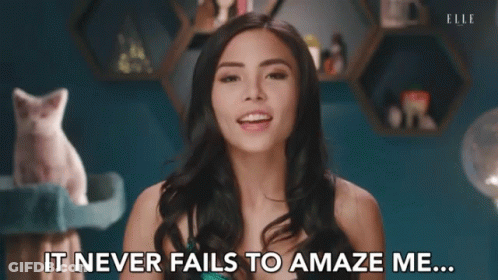 Woman Says It Never Fails To Amaze Me GIF
