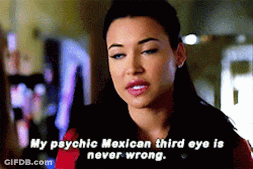 Woman Says My Psychic Mexican Third Eye Is Never Wrong GIF